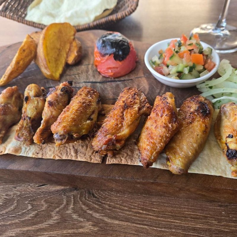 Куриные крылышки барбекю
